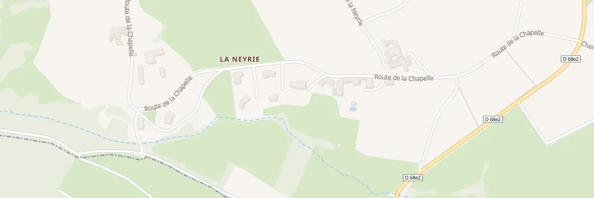 Plan du 449 Rte de la Chapelle à Jullié