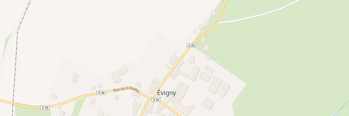 Plan du 8 Rue du Lavoir à Évigny