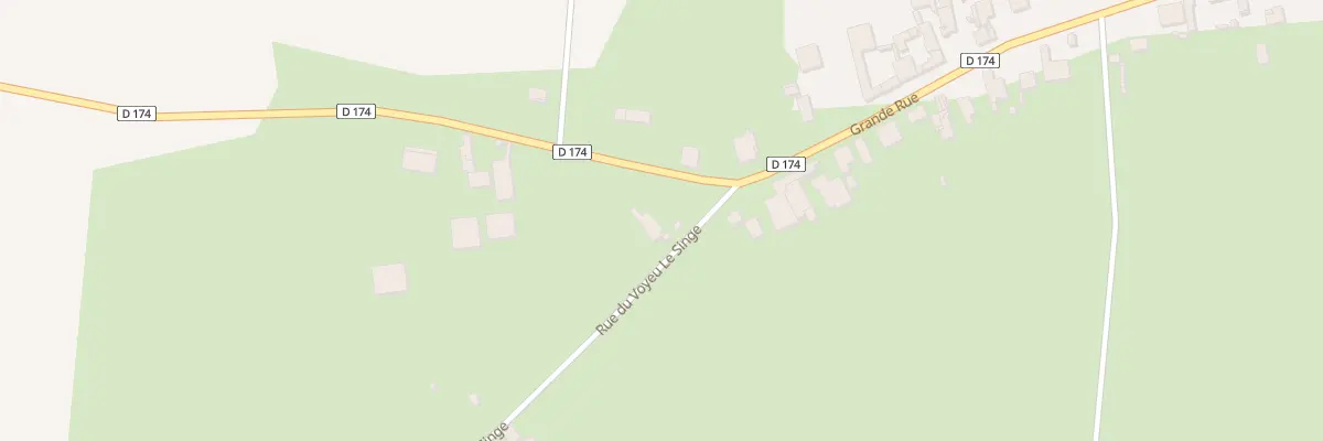 Plan du 93 Rue Grande Rue A Longeville à Rives Dervoises
