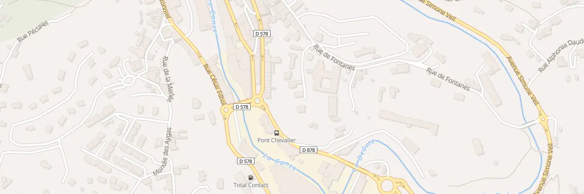 Plan du 18T Rue de Fontanes à Annonay