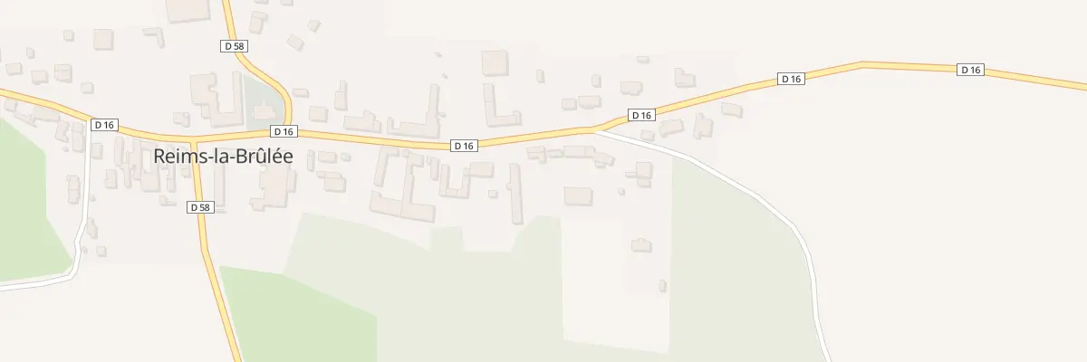 Plan du 14 Rue Gaston Loppin à Reims-la-Brûlée