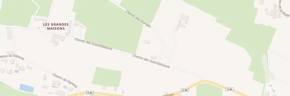 Plan du 210 Che des Grand’Maisons à Gleizé