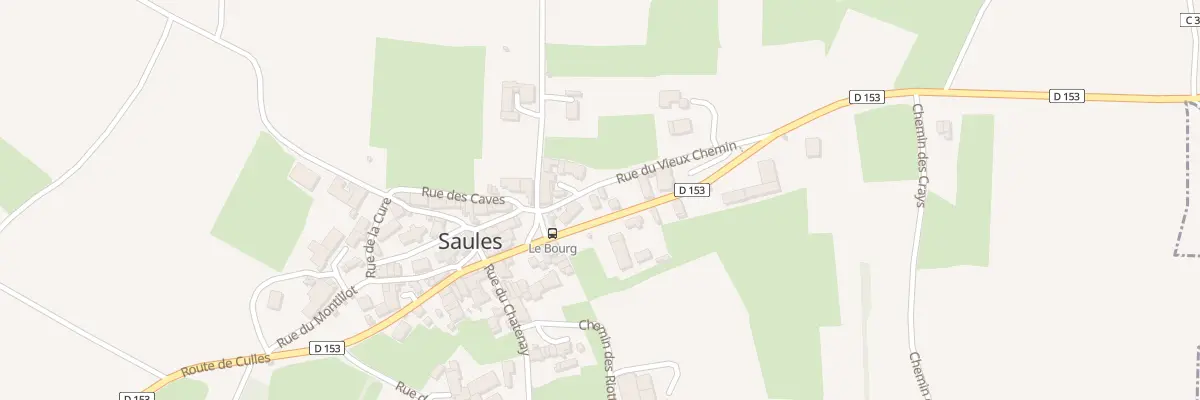 Plan du 4 Rue du Vieux Chemin à Saules