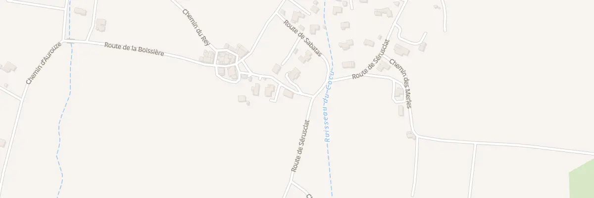 Plan du 5574 La Boissiere à Chomérac