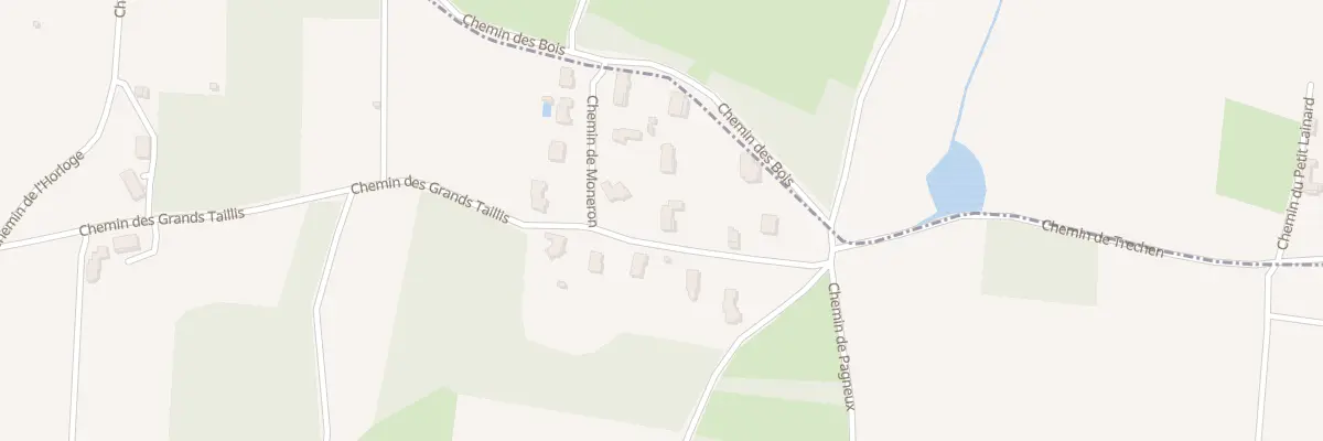 Plan du 5001F Che des Grands Taillis à Saint-Romain-en-Gal