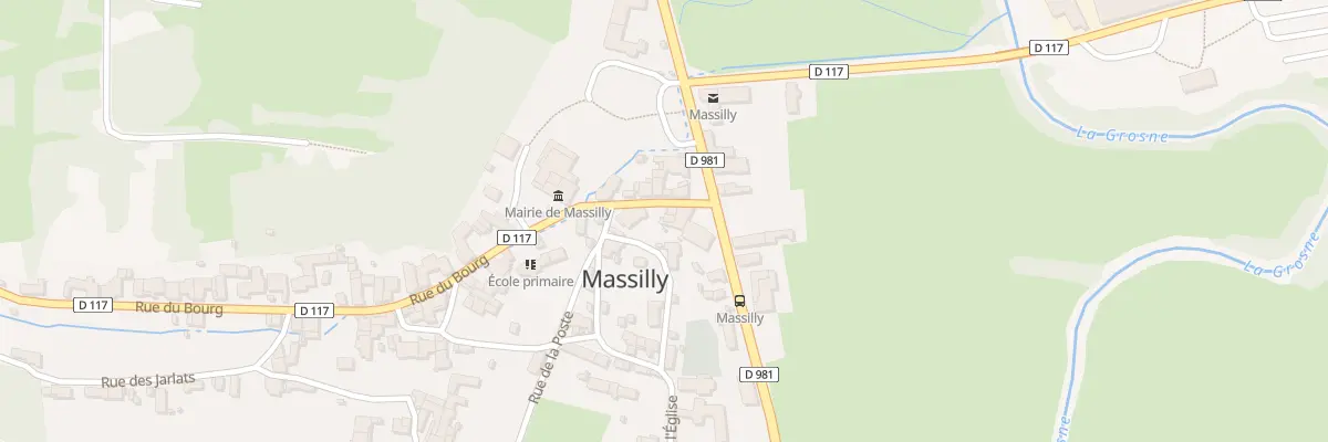 Plan du 5091 Massilly à Massilly