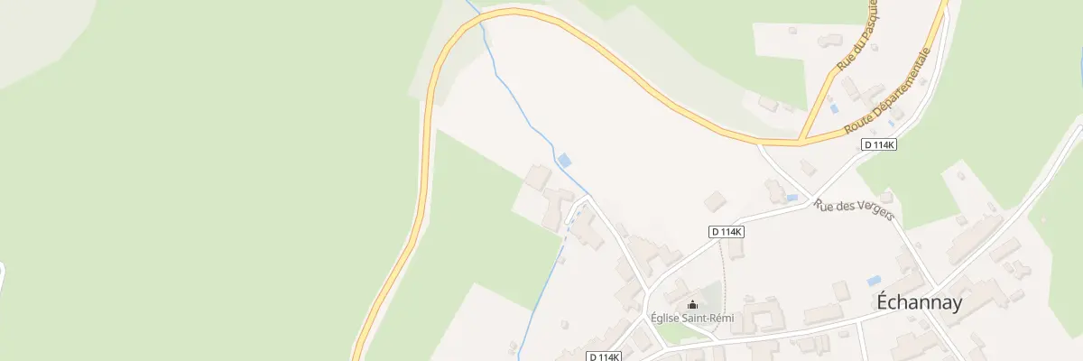 Plan du 11 Imp de la Margelle à Échannay