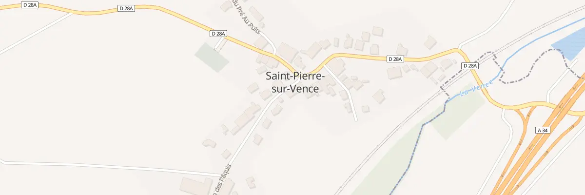 Plan du 5008 Le Village à Saint-Pierre-sur-Vence
