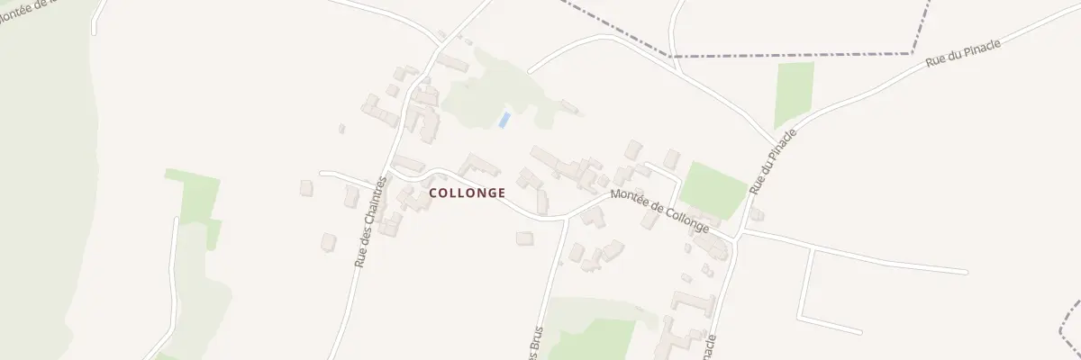 Plan du 5097 Collonge à Saint-Vallerin