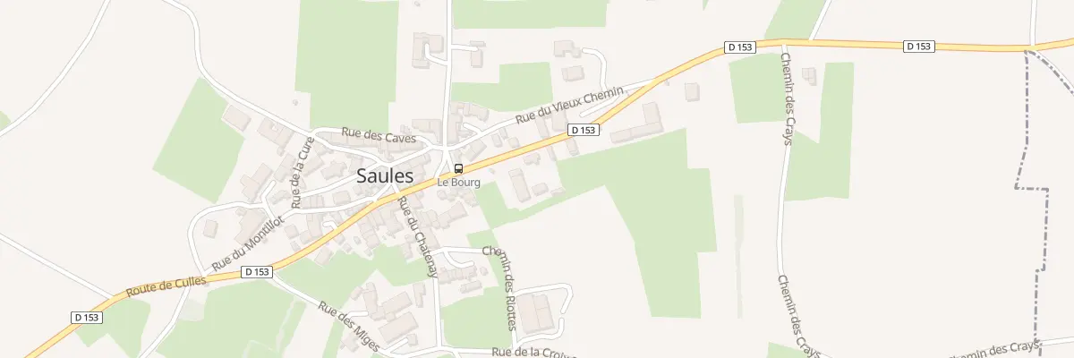 Plan du 20 Rue de la Mairie à Saules