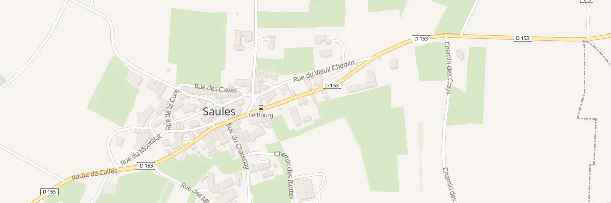 Plan du 5002 Rue de la Mairie à Saules