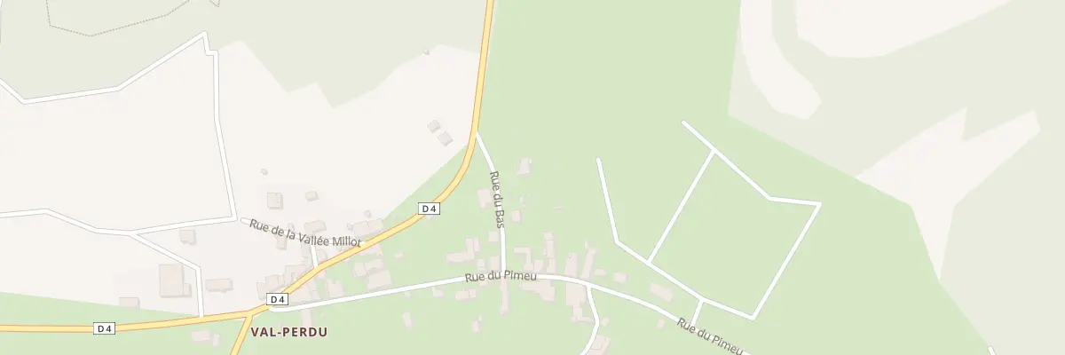 Plan du 4 Rue du Bas à Couvignon