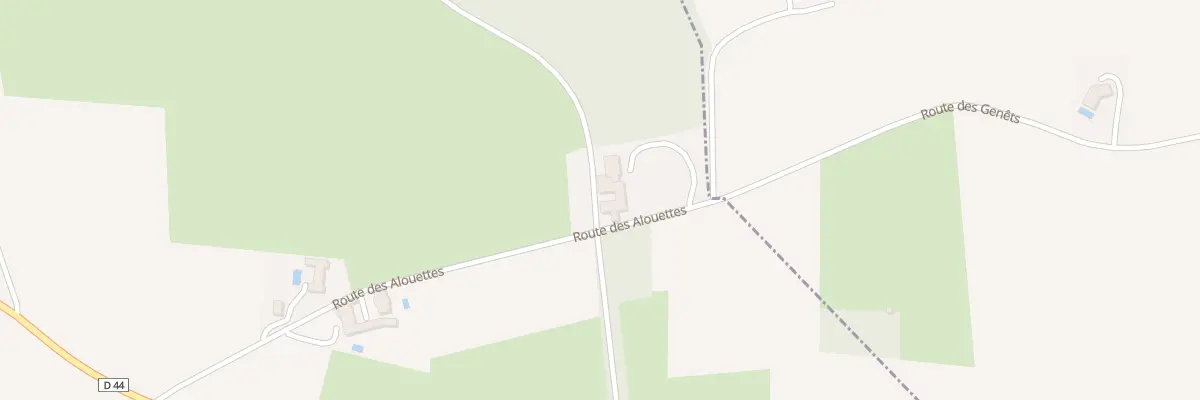 Plan du 399 Route des Alouettes à Denicé
