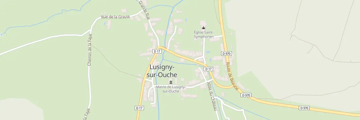 Plan du 3 Rue de l’Ancien Presbytère à Lusigny-sur-Ouche