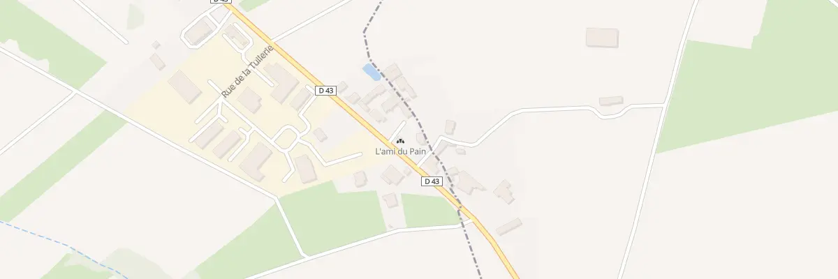 Plan du 930 Rte du Beaujolais à Blacé
