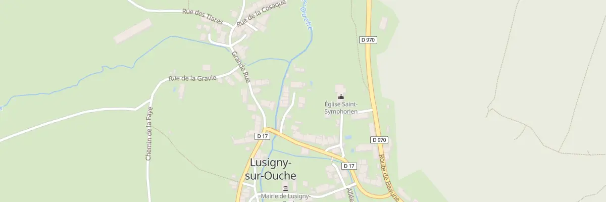 Plan du 6 Imp du Lavoir à Lusigny-sur-Ouche