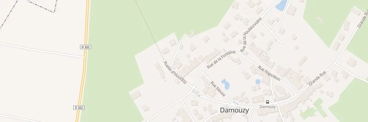 Plan du 22 Rue de la Fontaine à Damouzy