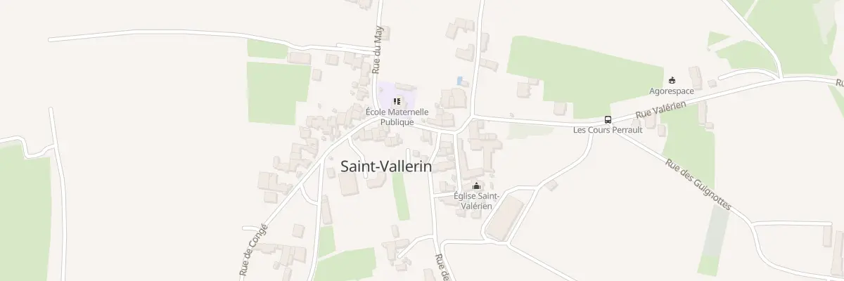 Plan du 5002 Saint Vallerin à Saint-Vallerin