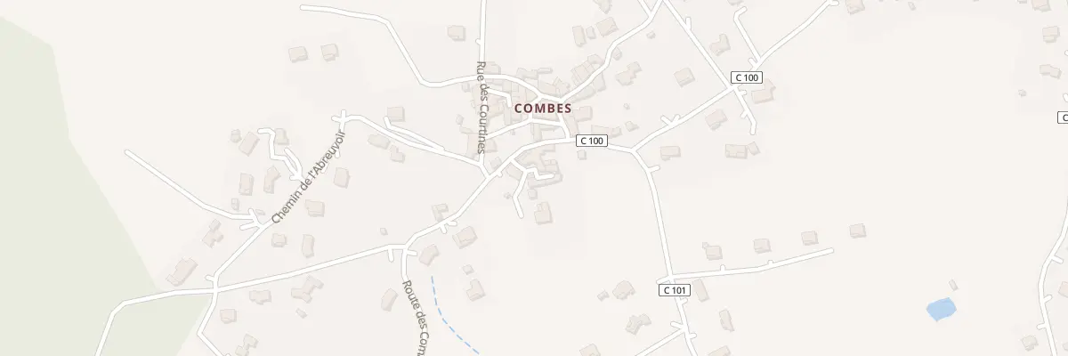 Plan de Combes à Saint-Clair