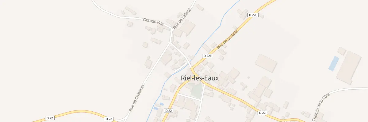 Plan du 23 Gr Grande Rue à Riel-les-Eaux