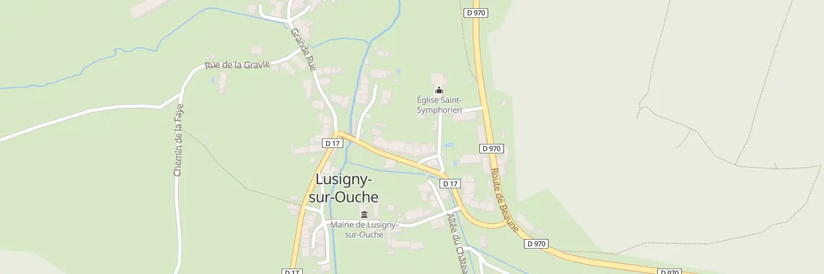 Plan du 18 Rue de l’Ancien Presbytère à Lusigny-sur-Ouche