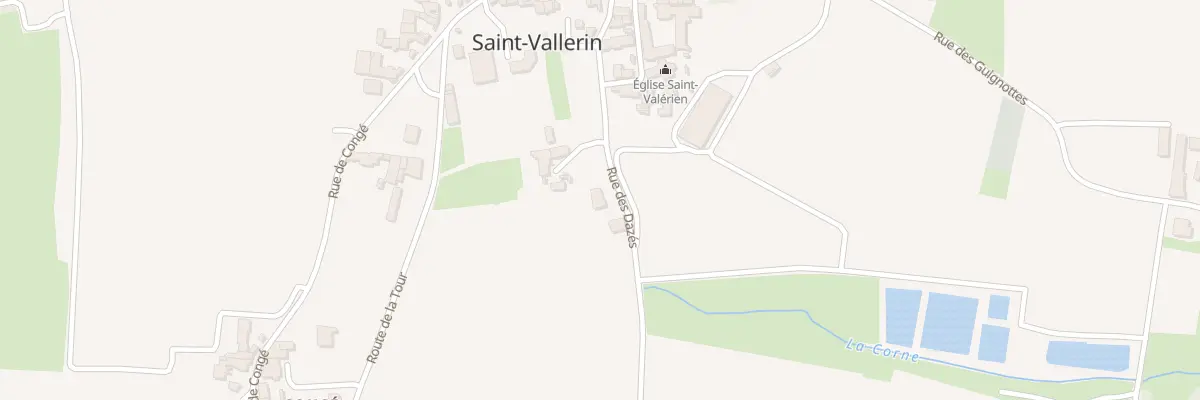 Plan du 12 Rue des Dazés à Saint-Vallerin
