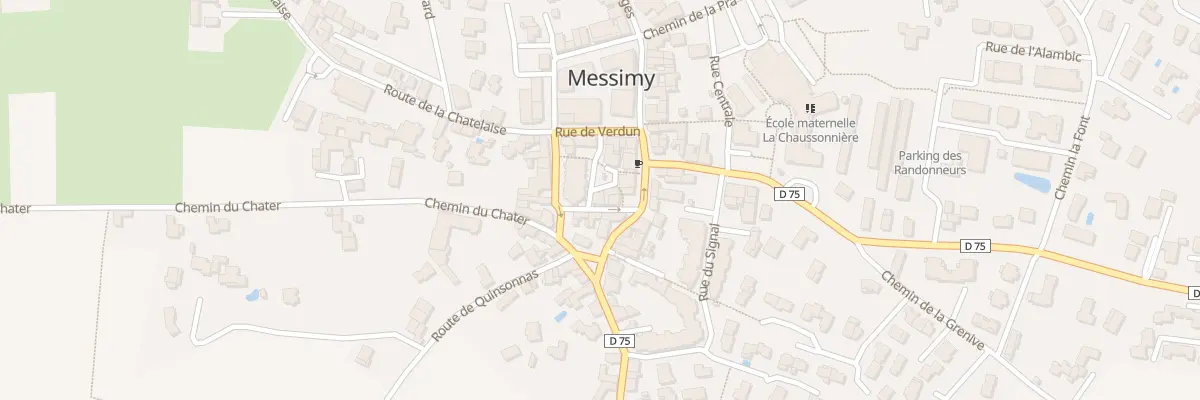 Plan du 9 Pl de l’Eglise à Messimy