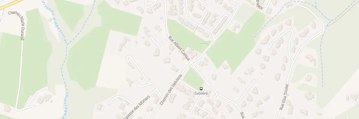 Plan du 9012 Rue Albert Camus au Teil