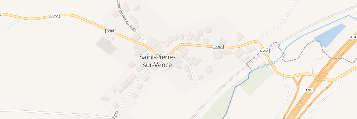 Plan du 2 Pl de l’Eglise à Saint-Pierre-sur-Vence