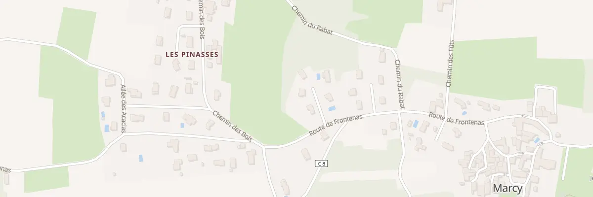 Plan du 49 Imp du Poirier à Marcy