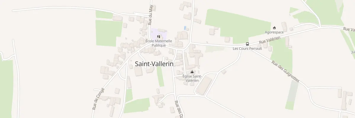 Plan du 1 Rue des Dazés à Saint-Vallerin
