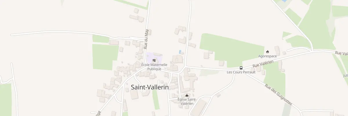 Plan du 5023 Saint Vallerin à Saint-Vallerin