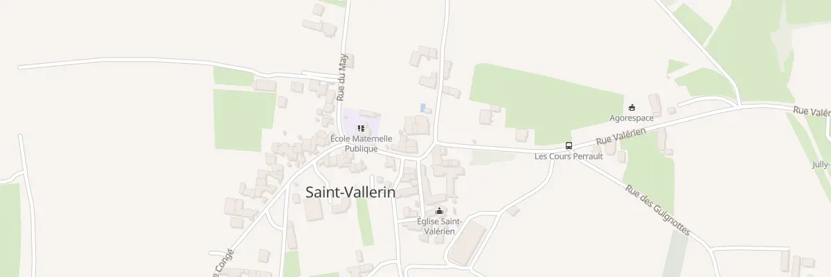 Plan du 5026 Saint Vallerin à Saint-Vallerin