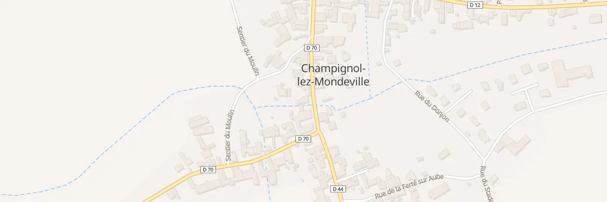 Plan du 32 Rue Grande Rue à Champignol-lez-Mondeville