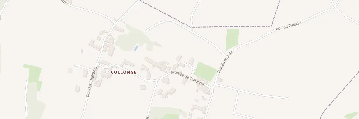 Plan du 12 Mte de Collonge à Saint-Vallerin