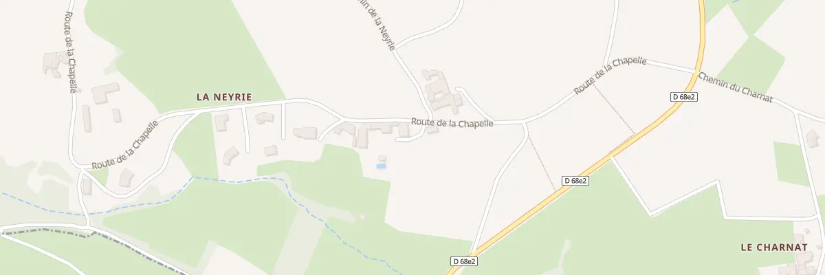 Plan du 369 Rte de la Chapelle à Jullié