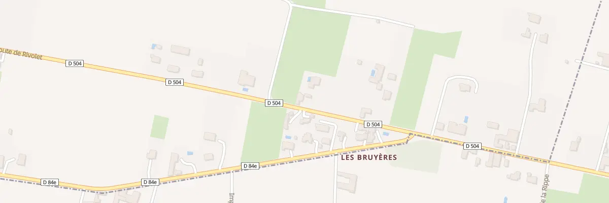 Plan du 398 Rte de Rivolet à Denicé