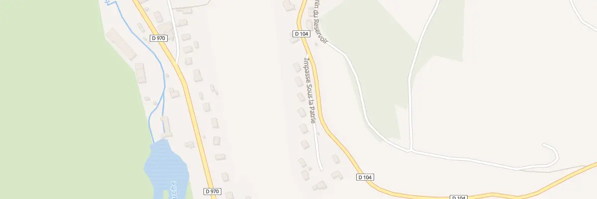 Plan du 6 Imp sous la Patrie à Bligny-sur-Ouche