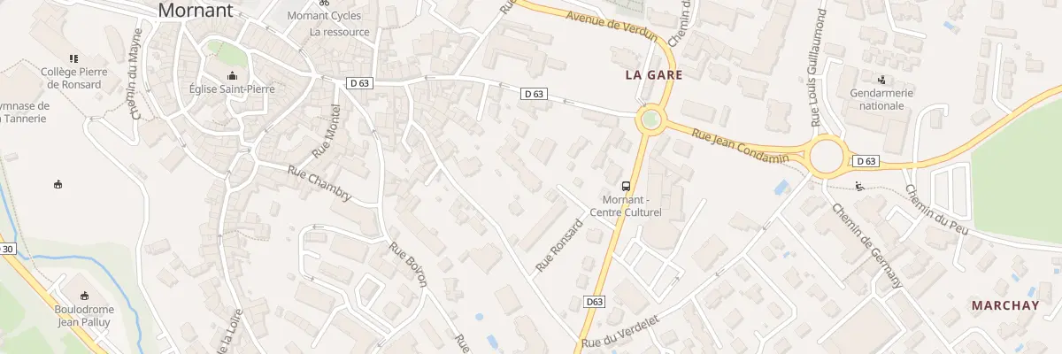 Plan du 7 Rue Ronsard à Mornant