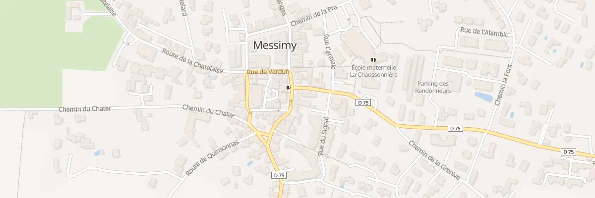 Plan du 11 Rue Simon Rousseau à Messimy