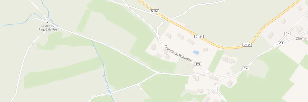 Plan du 23 Che de Pommier à Saint-Mard-de-Vaux