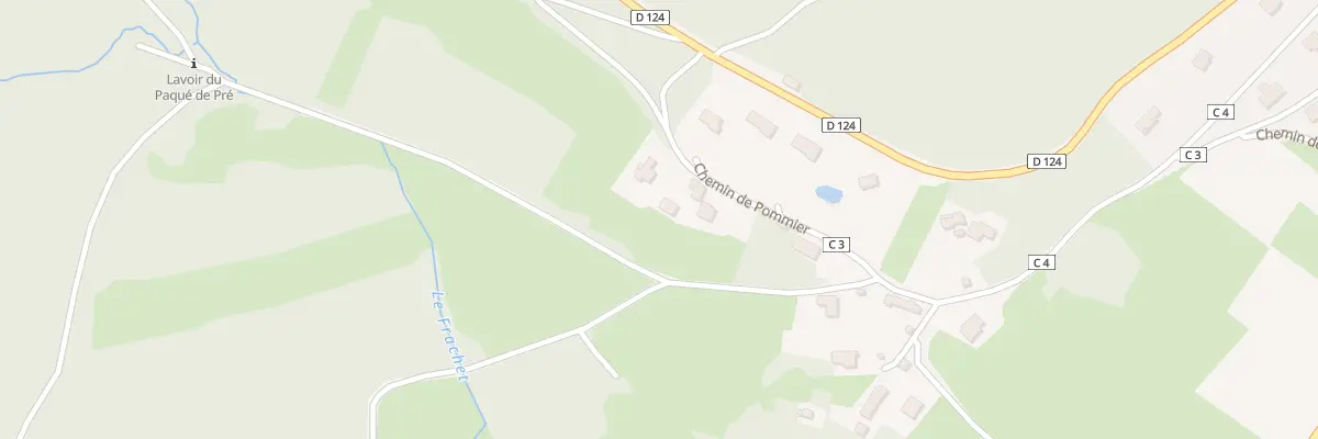 Plan du 21 Che de Pommier à Saint-Mard-de-Vaux