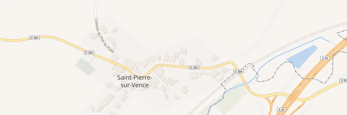 Plan du 12 Rue de la Croix Henri à Saint-Pierre-sur-Vence