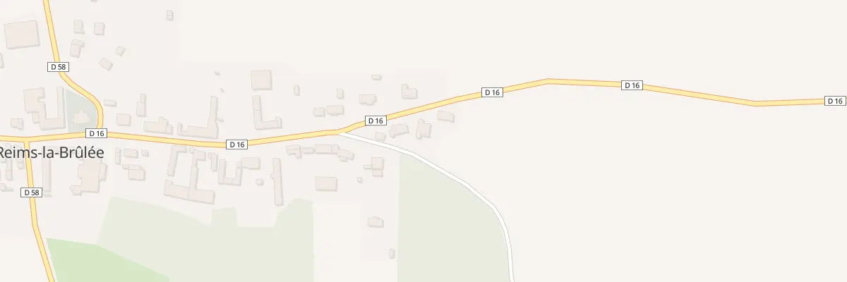 Plan du 22B Rue Gaston Loppin à Reims-la-Brûlée