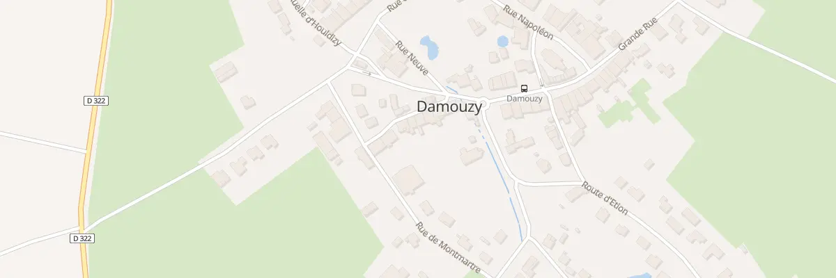 Plan du 9 Rue du Culot à Damouzy