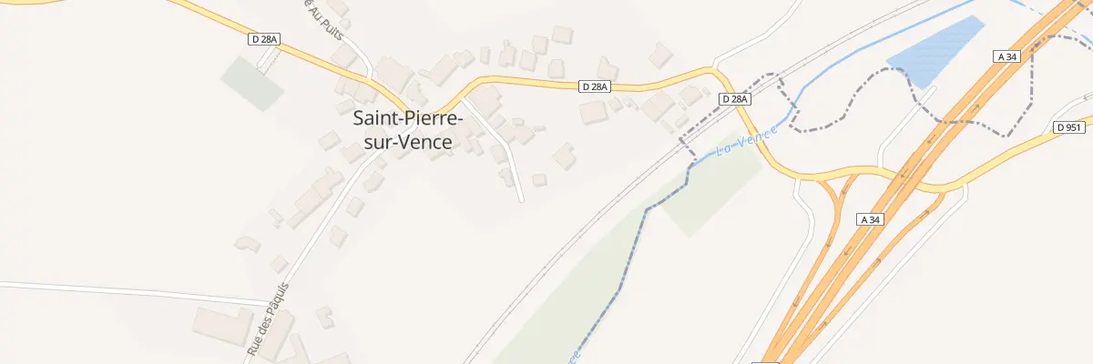 Plan du 7 Rue de la Fontaine à Saint-Pierre-sur-Vence