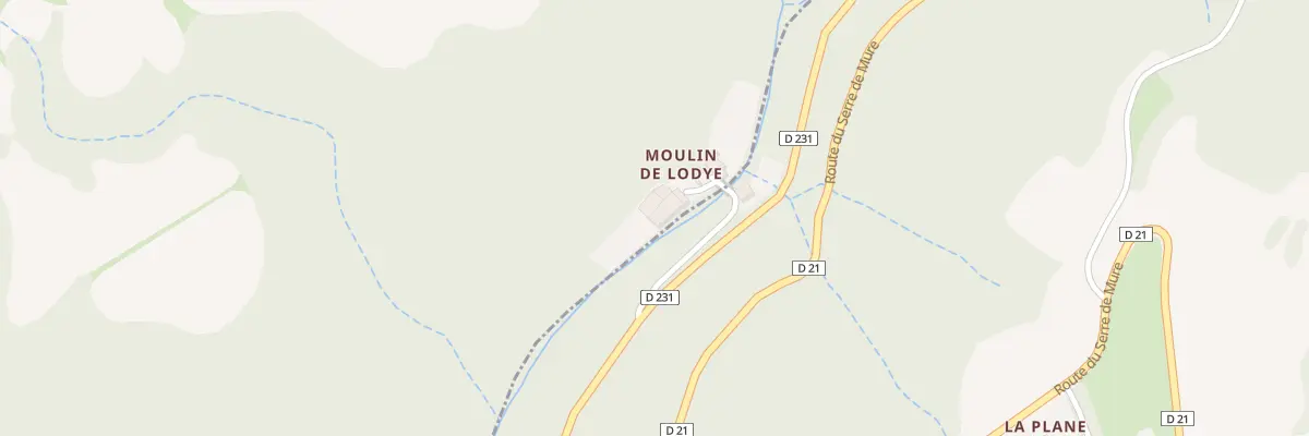 Plan du 5261C Lodye à Saint-Julien-le-Roux