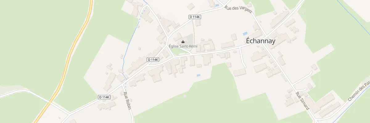 Plan du 15B Rue de la Forge à Échannay