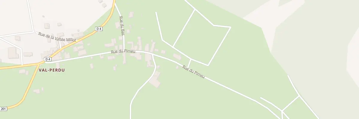Plan du 23 Rue du Pimeux à Couvignon