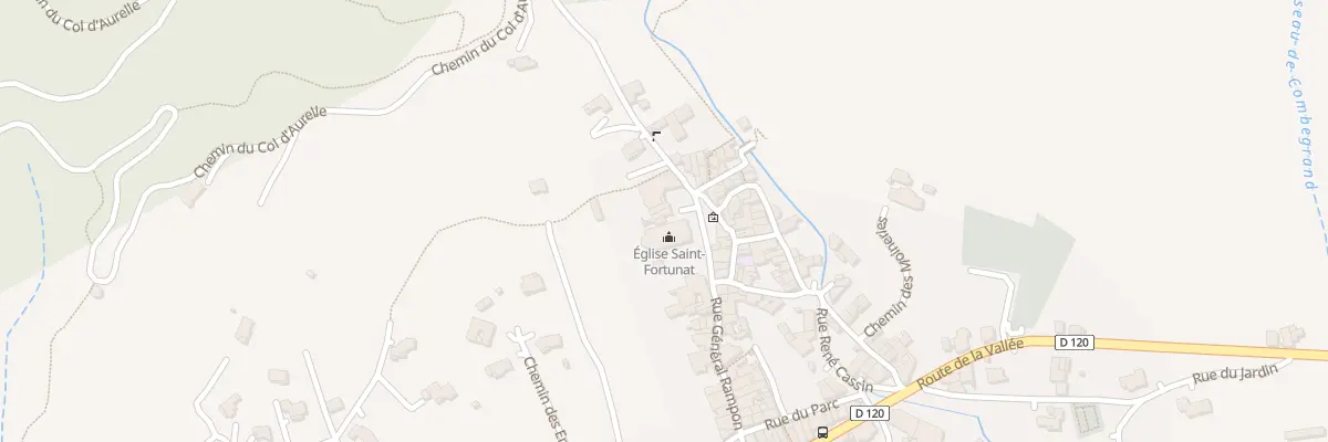 Plan du 5 Pl de l’Église à Saint-Fortunat-sur-Eyrieux